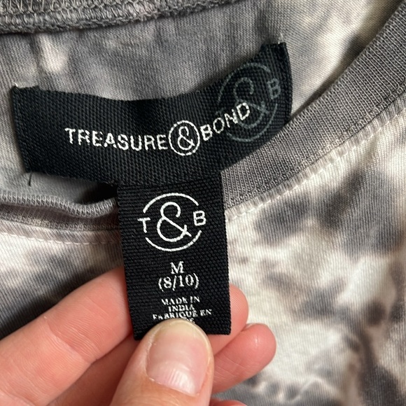 Treasure and Bond Youth Grey long sleeve t-shirt - Picture 2 of 6